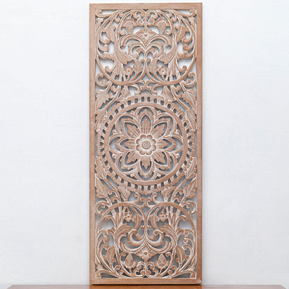 CUSTOM Decorative Panel "Amara" - Antic wash - 120 x 40 cm