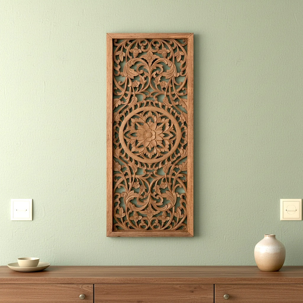 Decorative Panel "Amara" - Natural Brown