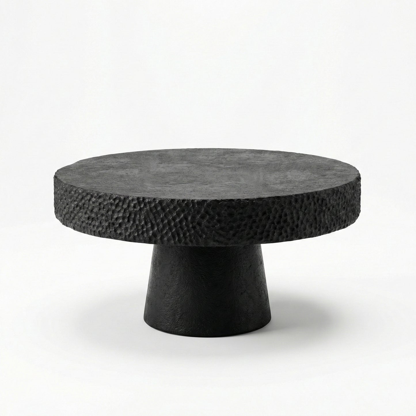 Wooden Coffee Table 'Simpli' in Black - 70 x 35 cm