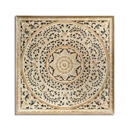 Decorative Panel "Peony" - Antic Wash