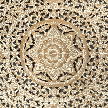 Decorative Panel "Peony" - Antic Wash