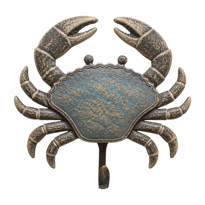 Brass Carved Hanger - Crab