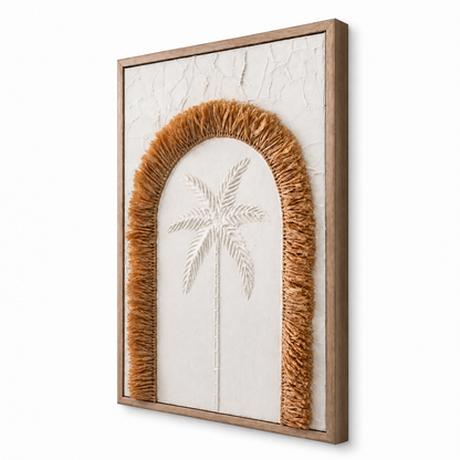 Bas-Relief Wall Art “Cocotier” – 90 x 70 cm