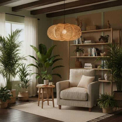 Rattan Pendant Lamp Shades "Lembongan"