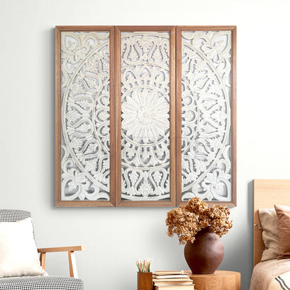 decorative panel galungan white wash bali design hand carved hand made home decorative house furniture wood material