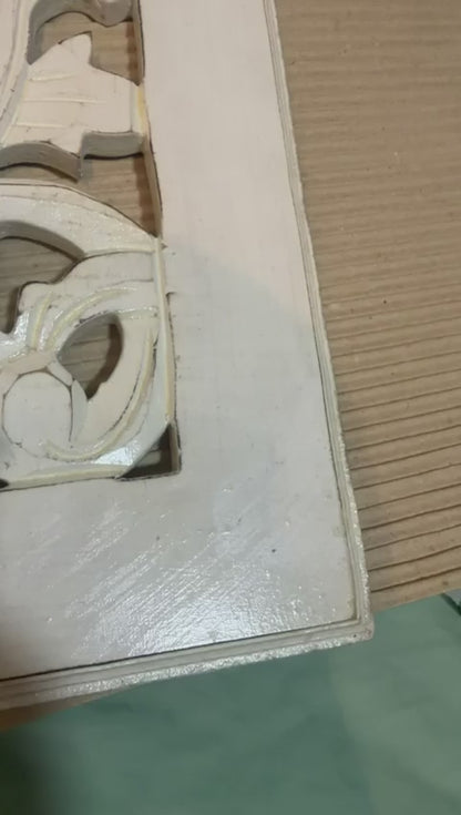 Sale Carved Decorative Panel "Sekar" - 100 x 60 cm