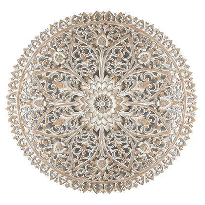 Decorative Mandala "Serupa" - Antic wash - 120cm