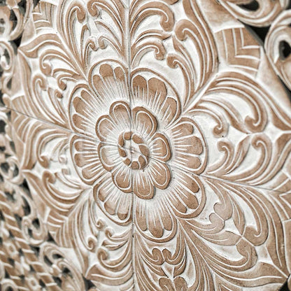 bed headboard kusuma antic wash bali design hand carved hand made home decorative house furniture wood material bed headboard design bed headboard ideas bed headboard panels worldwide shipping